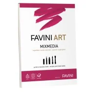Album Collato Art Mixmedia Favini - A4 - 250 g - A420994 (Bianco)
