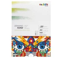 Album Disegno Matita Carioca - A4 - 140 g - 45221 (Bianco)