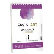Album Spiralato Art Watercolor Favini - 14,8x21 cm - 300 g - A290025 (Bianco)