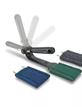 Tampone a Media Aggressività Fryer&Kitchen Cleaning Tool Scotch-Brite 3M - 7000127900 (Verde Conf. 6)