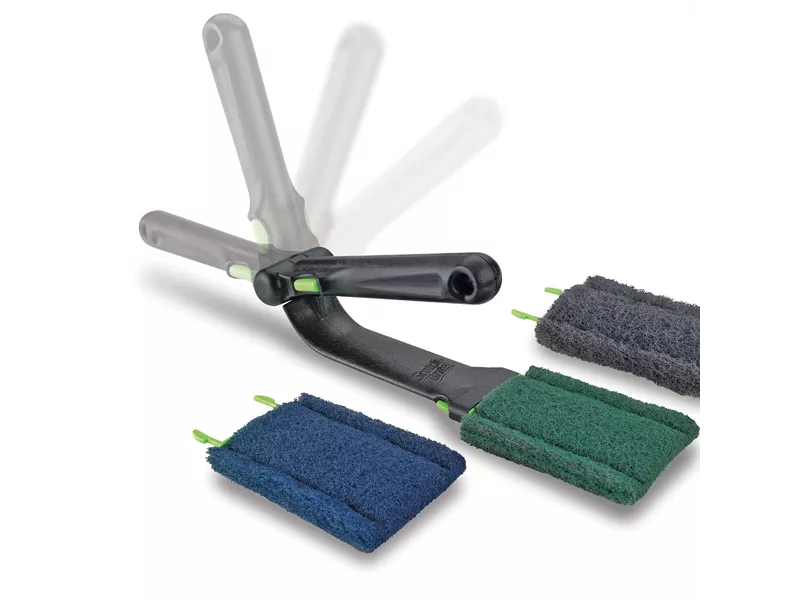 Tampone a Media Aggressività Fryer&Kitchen Cleaning Tool Scotch-Brite 3M - 7000127900 (Verde Conf. 6)