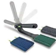 Tampone a Elevata Aggressività Fryer&Kitchen Cleaning Tool Scotch-Brite 3M - 7000127899 (Grigio Conf. 6)