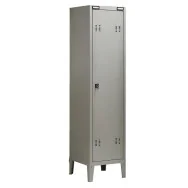 Armadio Spogliatoio in Metallo Tecnical 2 - 1 Posto - 43x47x180 cm - C1-SP G (Grigio)