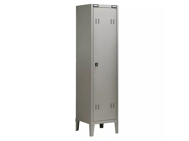 Armadio Spogliatoio in Metallo Tecnical 2 - 1 Posto - 43x47x180 cm - C1-SP G (Grigio)