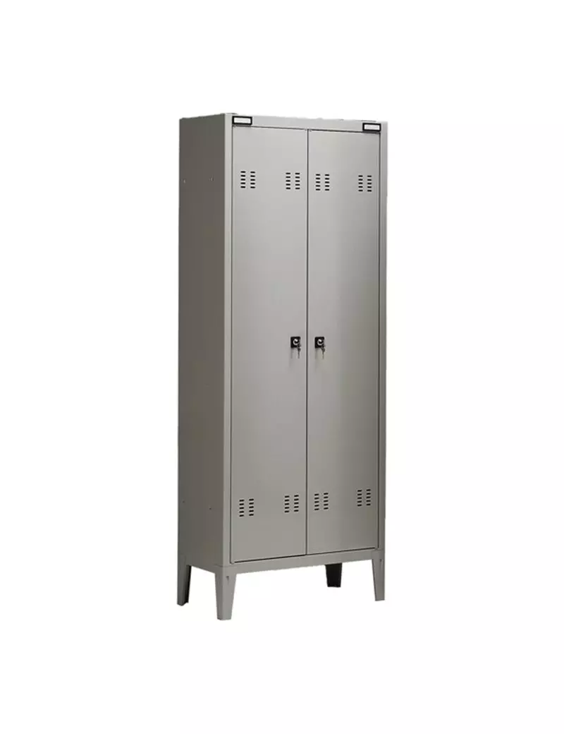 Armadio Spogliatoio in Metallo Tecnical 2 - 2 Posti - 70x35x180 cm - B2G (Grigio) Armadio Spogliatoio in Metallo Tecnical 2 - 2 Posti - 70x35x180 cm - B2G (Grigio)