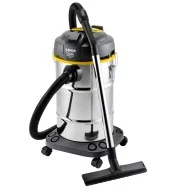 Bidone Aspirapolvere e Liquidi WTP 30X Lavor - 1600W - 40028-00025 (Nero e Argento)
