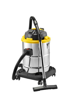 Bidone Aspirapolvere e Liquidi WTP 50XE Lavor - 1400W - 40028-00008 (Nero e Argento)