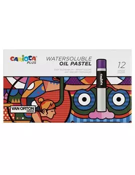 Pastelli a Olio Carioca - 60 mm - 45214 (Assortiti Conf. 12)