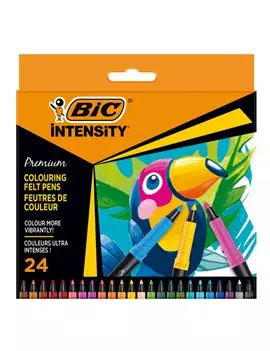 Pennarelli Intensity Premium Bic - 977892 (Assortiti Conf. 24)