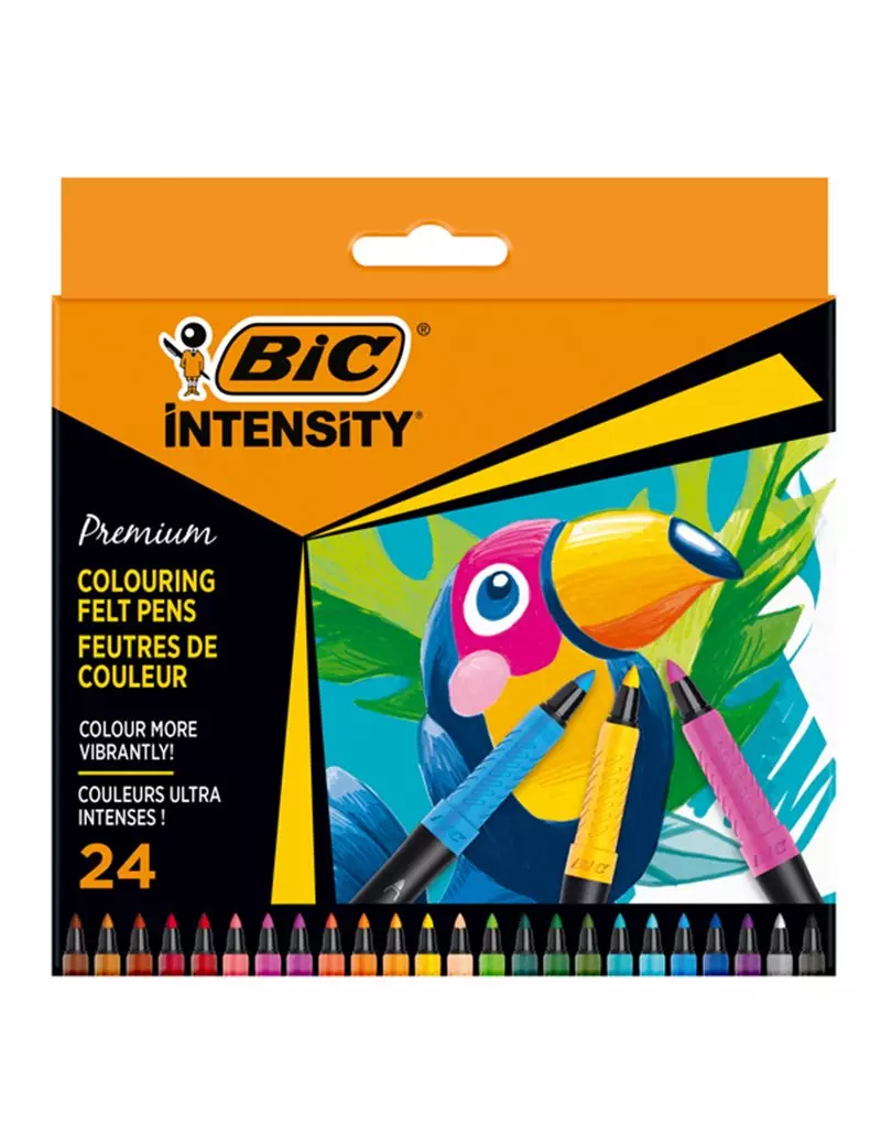 Pennarelli Intensity Premium Bic - 977892 (Assortiti Conf. 24) Pennarelli Intensity Premium Bic - 977892 (Assortiti Conf. 24)