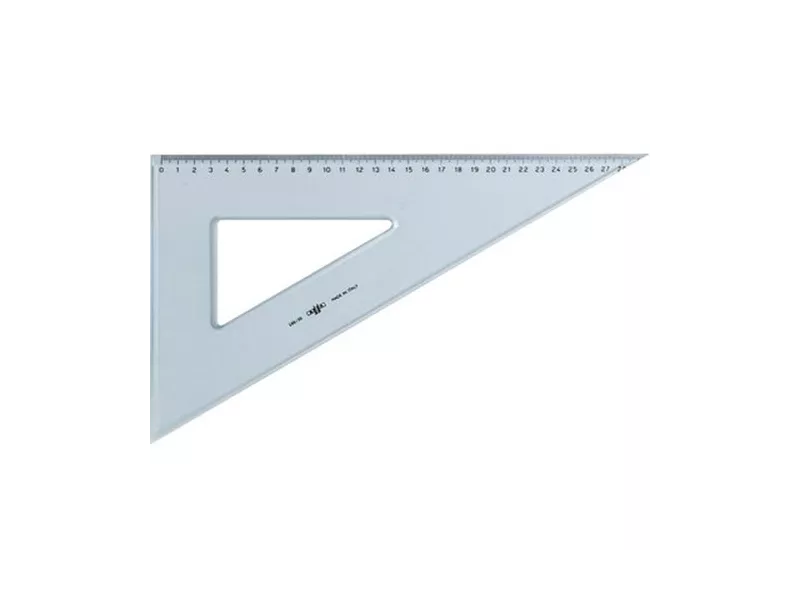 Squadra Linea Uni Arda - 60° - 30 cm - 28830SS (Fumè Trasparente) Squadra Linea Uni Arda - 60° - 30 cm - 28830SS (Fumè Trasparente)