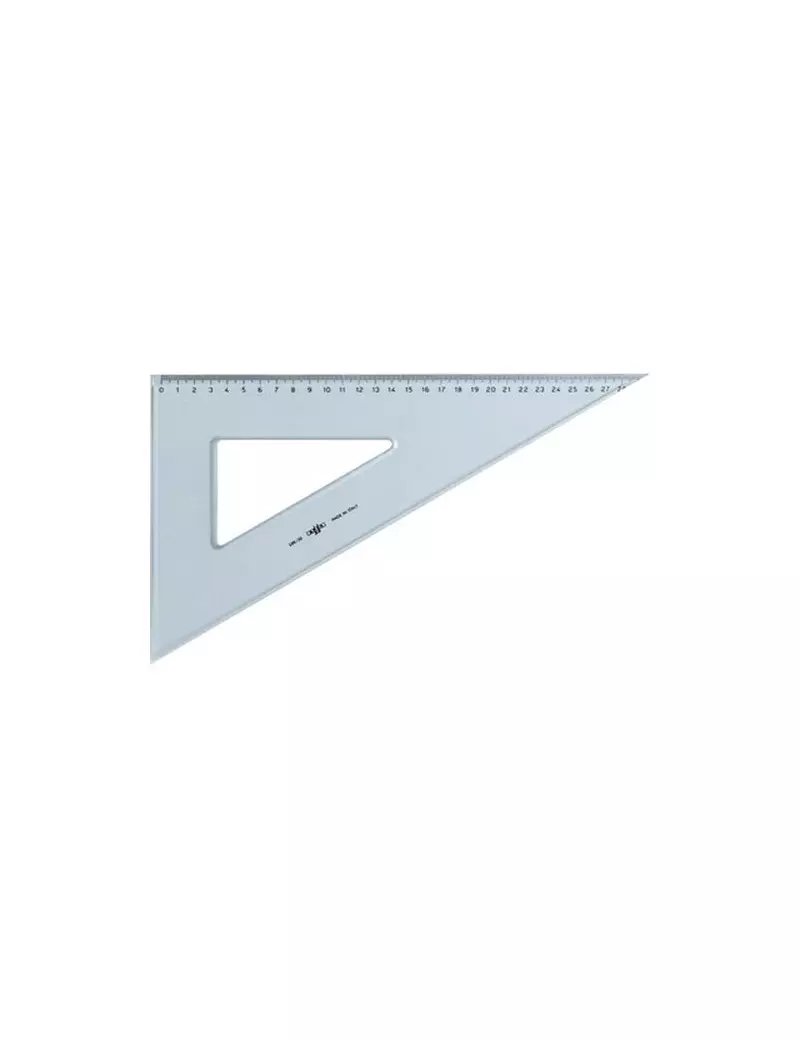 Squadra Linea Uni Arda - 60° - 30 cm - 28830SS (Fumè Trasparente) Squadra Linea Uni Arda - 60° - 30 cm - 28830SS (Fumè Trasparente)