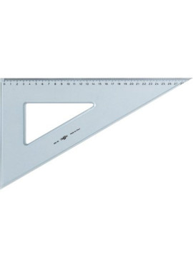 Squadra Linea Uni Arda - 60° - 30 cm - 28830SS (Fumè Trasparente)