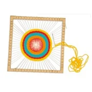 Telaio in Legno per Mandala CWR - 23x23x3 cm - 12628 (Naturale)