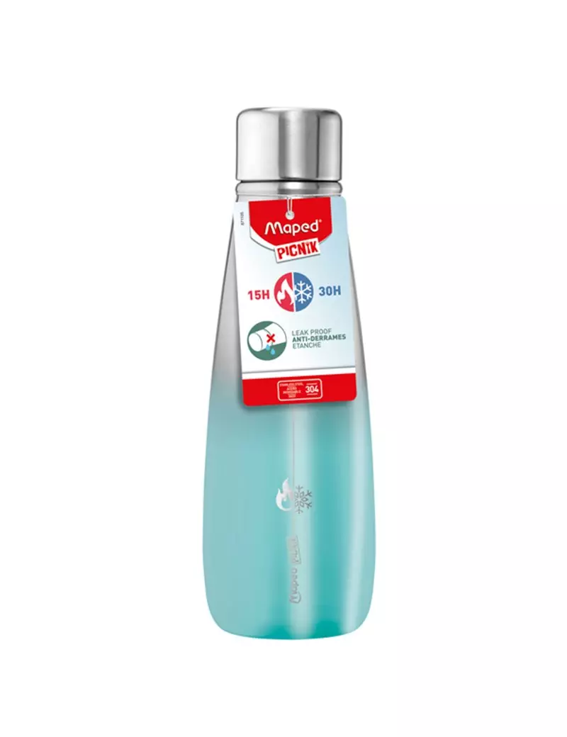 Borraccia Thermos Concept Adult Maped - 500 ml - 871107 (Turchese) Borraccia Thermos Concept Adult Maped - 500 ml - 871107 (Turchese)