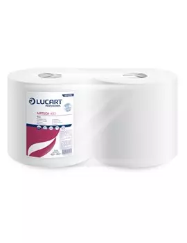 Bobina Asciugatutto Texicell 400 Lucart - 1 Velo - 400 Strappi - 851270J (Conf. 2)