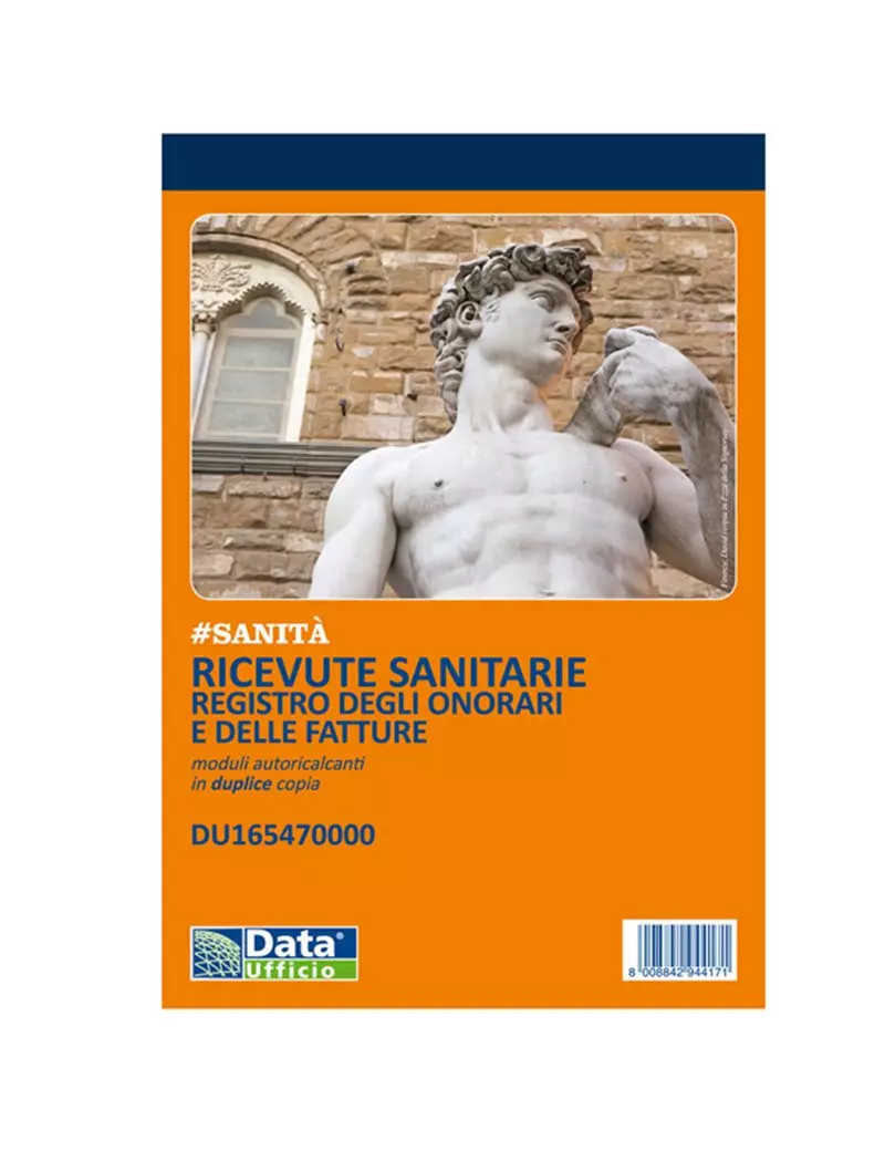 Blocco Ricevute Sanitarie Data Ufficio - 50/50 Copie Autoricalcanti - 21,5x14,8 cm - DU165470000 (Conf. 5) Blocco Ricevute Sanitarie Data Ufficio - 50/50 Copie Autoricalcanti - 21,5x14,8 cm - DU165470000 (Conf. 5)