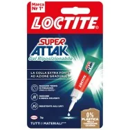 Colla Super Attak Gel Riposizionabile Loctite - 3 g - 2972228