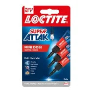 Colla Super Attak Loctite - 1 g - 2631597 (Conf. 3)