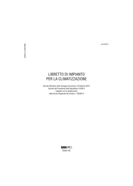 Libretto Impianti di Climatizzazione Veneto Edipro - 21x29,7 cm - 48 Pagine - E2621VE