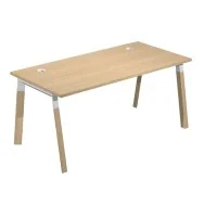 Scrivania Lineare Woody Superior Artexport - 120x80 cm - W120-C-AM (Rovere)