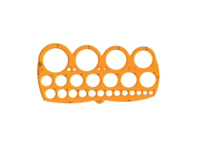 Maschera per Cerchi Grandi Arda - 27,8x14 cm - 7126 (Arancione Conf. 10)