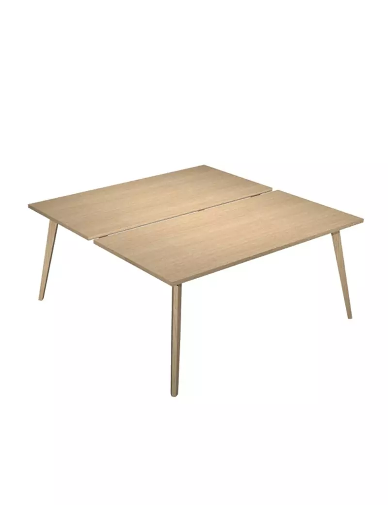Scrivania a 2 Postazioni Contrapposte Woody Artexport - 120x166 cm - 6404B-DKA-C (Rovere) Scrivania a 2 Postazioni Contrapposte Woody Artexport - 120x166 cm - 6404B-DKA-C (Rovere)