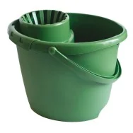 Secchio Bucket Eco 13 Tonkita Professional - con Strizzatore - 4676P (Verde)