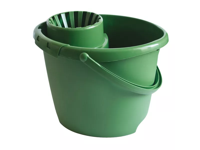 Secchio Bucket Eco 13 Tonkita Professional - con Strizzatore - 4676P (Verde)