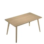 Scrivania Lineare Woody Artexport - 140x80 cm - 6402-DKA-C (Rovere)