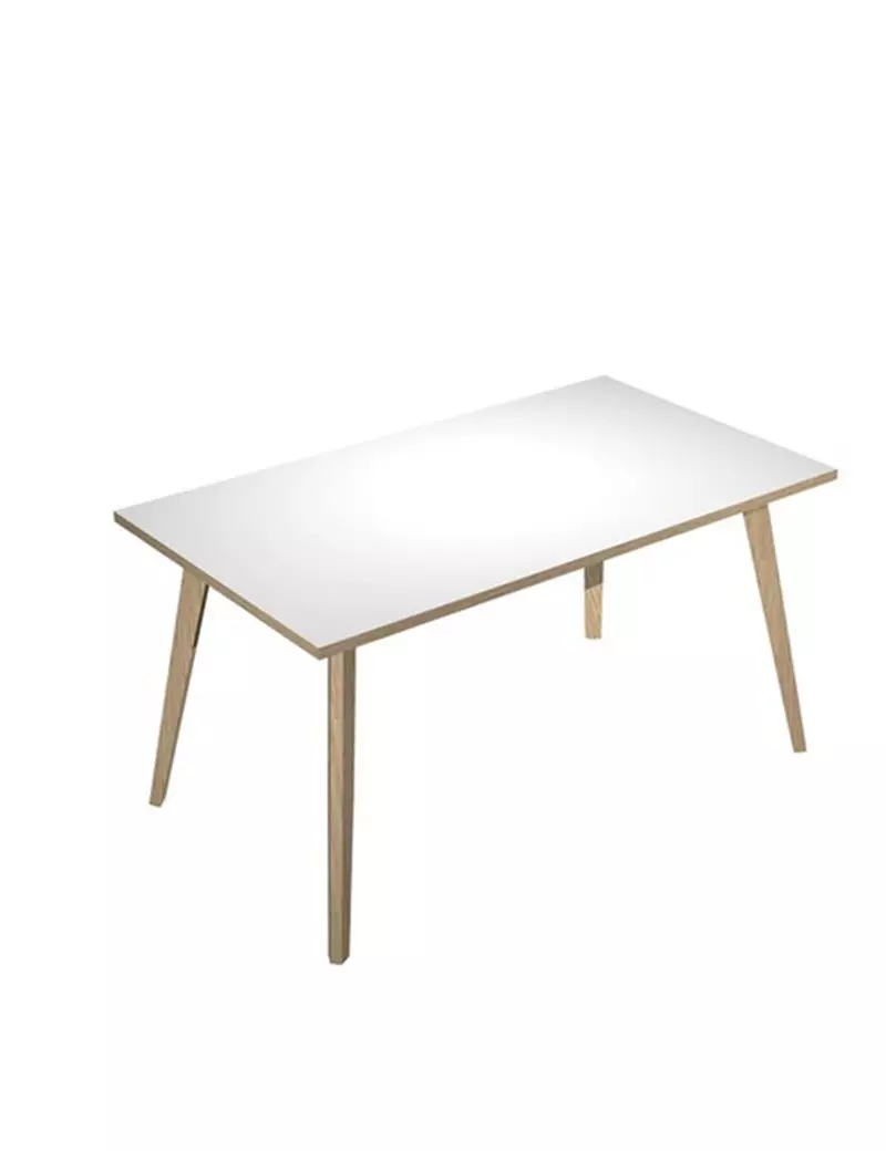 Scrivania Lineare Woody Artexport - 140x80 cm - 6402-DKA-3C (Rovere e Bianco) Scrivania Lineare Woody Artexport - 140x80 cm - 6402-DKA-3C (Rovere e Bianco)
