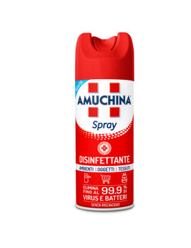Disinfettante Spray per Ambienti Oggetti e Tessuti Amuchina Professional - 419800 - 400 ml