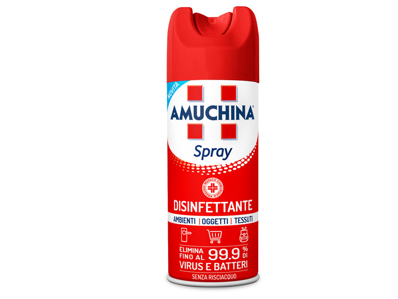 Disinfettante Spray per Ambienti Oggetti e Tessuti Amuchina Professional - 419800 - 400 ml Disinfettante Spray per Ambienti Oggetti e Tessuti Amuchina Professional - 419800 - 400 ml