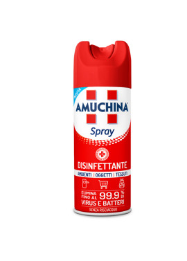 Disinfettante Spray per Ambienti Oggetti e Tessuti Amuchina Professional - 419800 - 400 ml