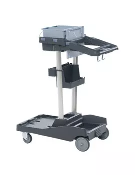 Carrello per Pulizie VoleoPro Standard Vileda - 92x51,5x112,5 cm - 143724 (Celeste e Nero)