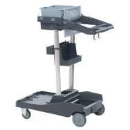Carrello per Pulizie VoleoPro Standard Vileda - 92x51,5x112,5 cm - 143724 (Celeste e Nero)