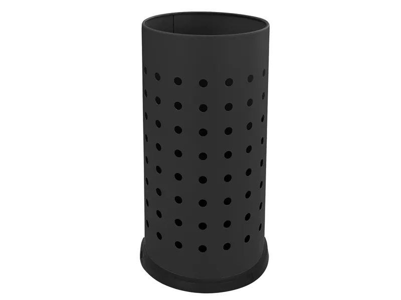 Portaombrelli Forato Stilcasa - 24x48 cm - 21 Litri - 116/N (Nero)