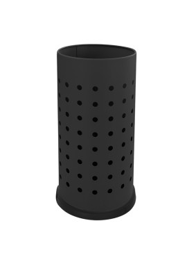 Portaombrelli Forato Stilcasa - 24x48 cm - 21 Litri - 116/N (Nero)