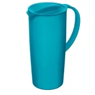 Caraffa con Coperchio Rotho - 16x10,5x22,5 cm - 1,2 Litri - F707058 (Blu)
