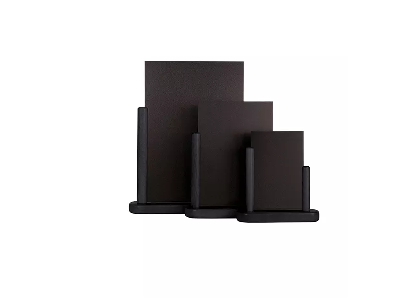 Lavagna da Tavolo Elegant Securit - A4 - 27,5x32x7 cm - ELE-BL-LA (Nero)