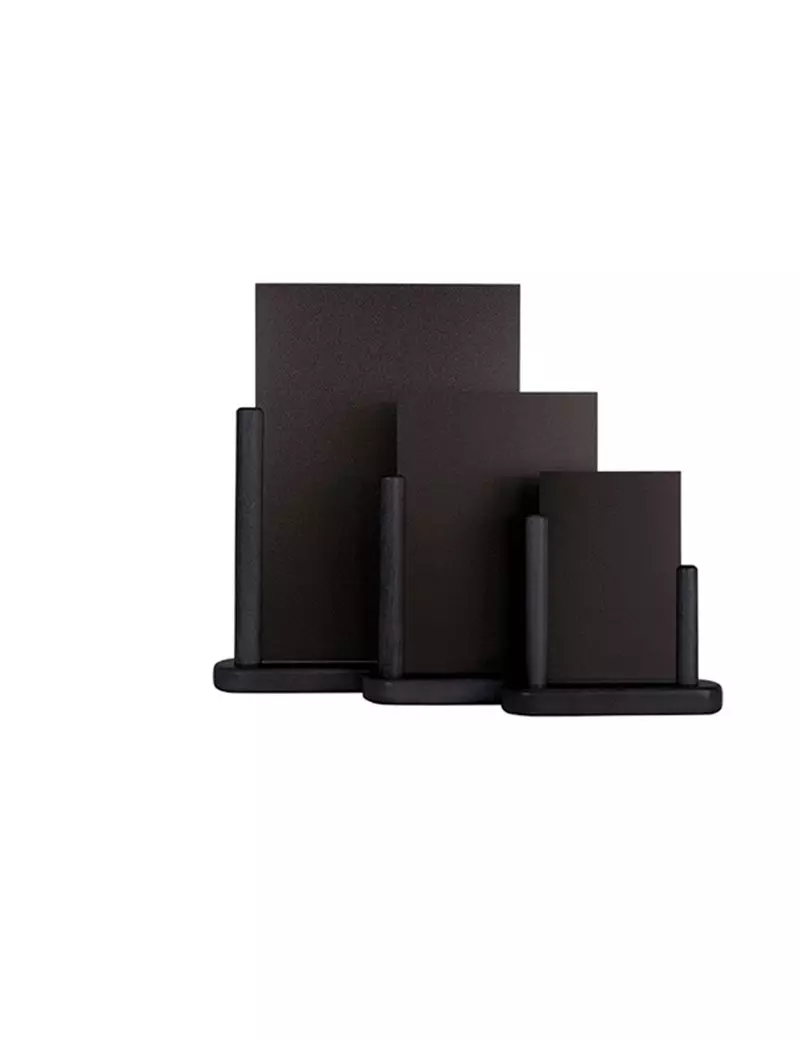 Lavagna da Tavolo Elegant Securit - A4 - 27,5x32x7 cm - ELE-BL-LA (Nero) Lavagna da Tavolo Elegant Securit - A4 - 27,5x32x7 cm - ELE-BL-LA (Nero)