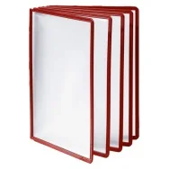 Pannello di Ricambio Sherpa per Leggii Vario Durable - A4 - 5606-03 (Rosso Conf. 5)