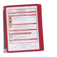 Leggio da Parete Vario Wall 5 Durable - A4 - 5551-03 (Rosso)