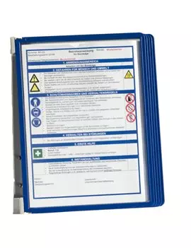 Leggio da Parete Vario Wall 5 Durable - A4 - 5551-07 (Blu)