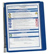 Leggio da Parete Vario Wall 5 Durable - A4 - 5551-07 (Blu)