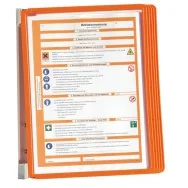 Leggio da Parete Vario Wall 5 Durable - A4 - 5551-09 (Arancione)