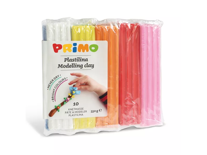 Plastilina Primo Morocolor - 550 g - 269PP10 (Assortiti Conf. 10)