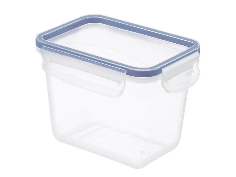Contenitore per Alimenti Click and Lock Rotho - 16,1x12x11,3 cm - 1 Litro - F711624 (Trasparente)