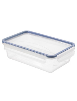 Contenitore per Alimenti Click and Lock Rotho - 23,9x16x7,1 cm - 1,5 Litro - F711621 (Trasparente)
