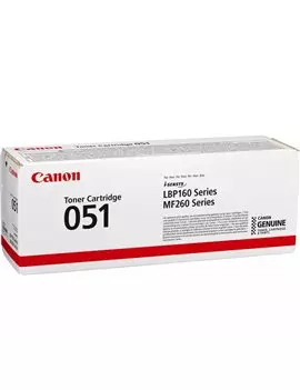 Toner Originale Canon 051 2168C002 (Nero 1700 pagine)